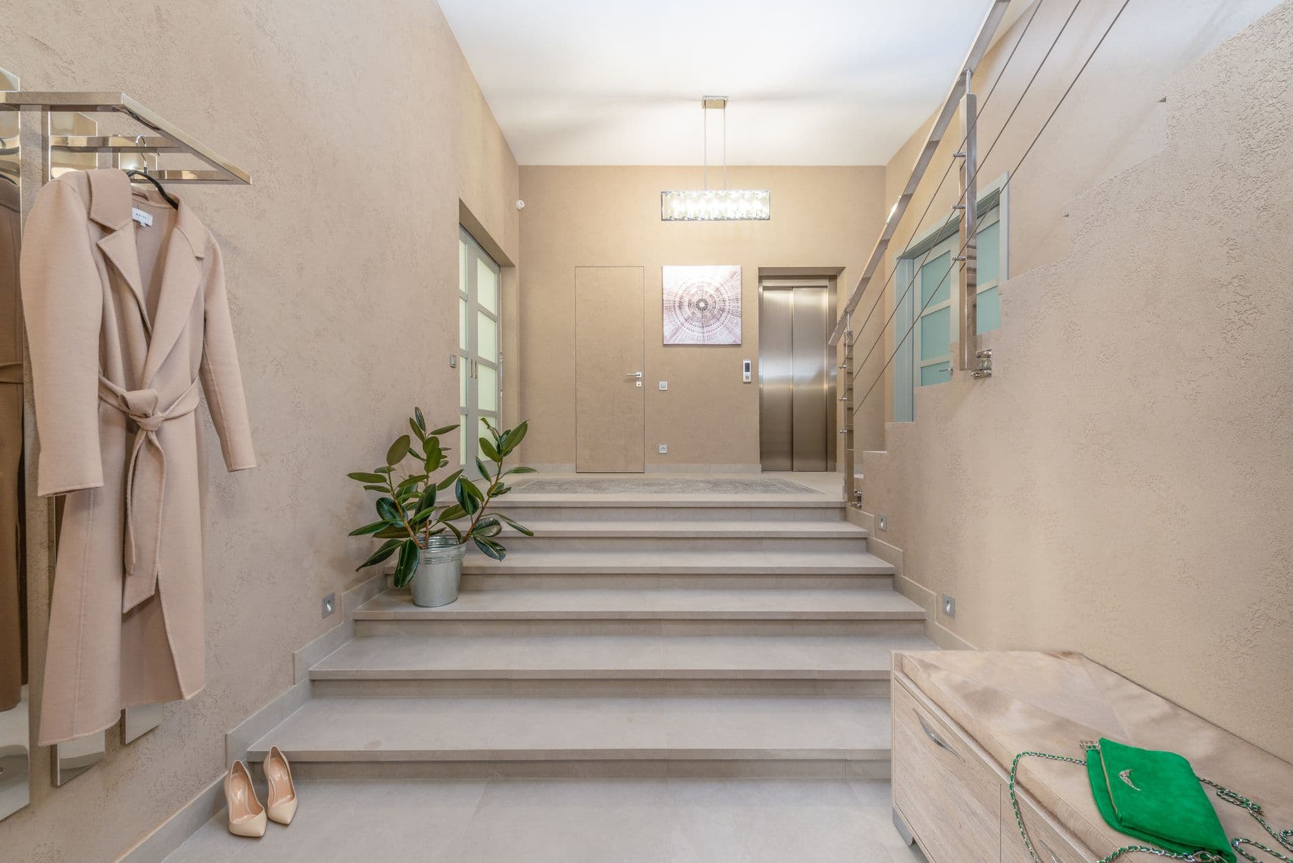 The studio entrance